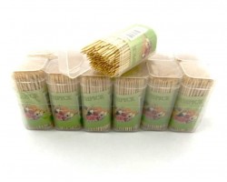 نكاشات اسنان - عيدان طعام - عيدان تنظيف اسنان علبة قطعة