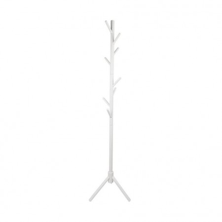 شماعة 180سم ملابس خشبي / ابيض 8 عين شماعة 180سم ملابس خشبي / ابيض 8 عين
