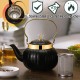 ابريق شاي ستانلس اسود محزز 1.2لتر KETTLE ابريق شاي ستانلس اسود محزز 1.2لتر KETTLE