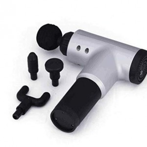 جهاز / ماكينة فرد - مسدس ندليك / مساج صغير 4 رؤوس USB MASSAGE GUN 