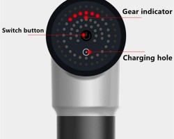 ماكينة فرد مساج 6 سرعات FASCIAL GUN RF-710 ماكينة فرد مساج 6 سرعات FASCIAL GUN RF-710