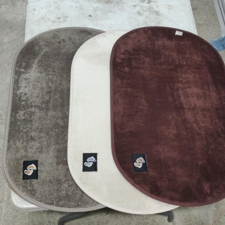 دعسة قطن فرو بيضاوي  50×80 - دعاسة