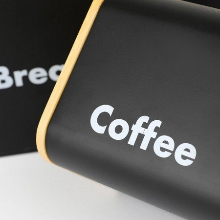 حافظة خبز مستطيل مع سكريات مستطيل عدد 3 اكريليك محزز وجه بامبو حافظة خبز مستطيل مع سكريات مستطيل عدد 3 اكريليك محزز وجه بامبو