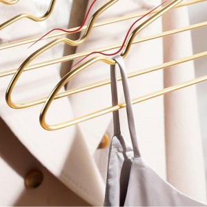 علاقات ملابس ذهبي 10 قطع hanger