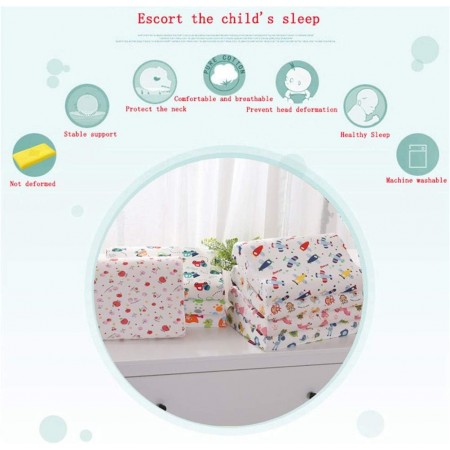 مخده لاتكس طبيه للاطفال مع انحناء مخده لاتكس طبيه للاطفال مع انحناء