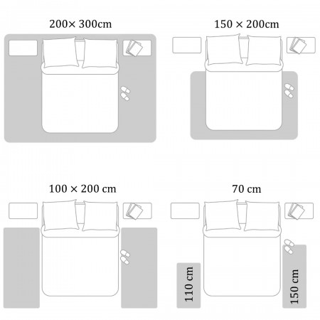 70 × 110 سم اوفوايت سجاد قطن بابلز شانيل حبيبات بابيلز 70 × 110 سم اوفوايت سجاد قطن بابلز شانيل حبيبات بابيلز
