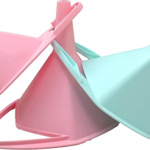 طقم محكان 3 قطع بلاستيك ملون مع علاقة