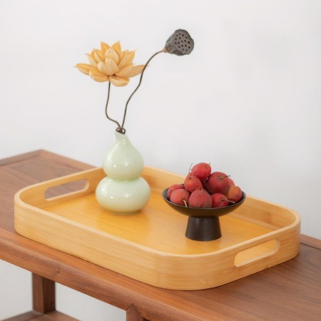 طقم صواني ضيافة - تقديم طعام خشب بامبو بيضاوي حيف عالي 3 قطع طقم صواني ضيافة - تقديم طعام خشب بامبو بيضاوي حيف عالي 3 قطع