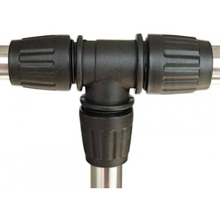 علاقة ملابس مع عجلات 2 عامود ستانلس