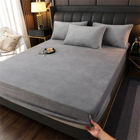 ملف مخمل مفرد ونص 120سم