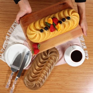 قالب كيك جرانيت ثقيل بيضاوي قالب كيك جرانيت ثقيل بيضاوي