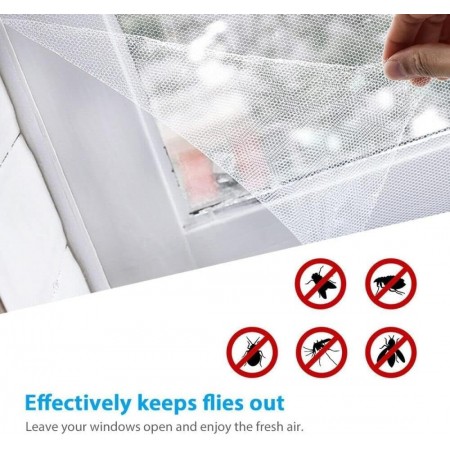 شبك شبابيك مانع / طارد حشرات - بعوض مقاس 1.5 م ×1.5 م