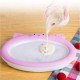 آلة صنع الآيس كريم المنزلية - صحن صنع بوظة مع مجاريد FRIED ICE MAKER آلة صنع الآيس كريم المنزلية - صحن صنع بوظة مع مجاريد FRIED ICE MAKER
