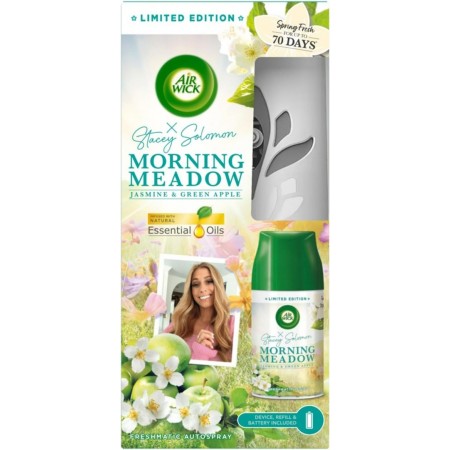 ماكينة معطر جو بطارية ايرويك + مع بخاخ هدية 70 يوم AIR WICK