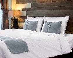 مخدة SLEEP طبية فندقية حشوة لاتكس مطاط مقاس 50 × 75 + 5 سم - تدي هاوس