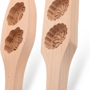 قالب معمول خشقب مستطيل 2 عين خانتين