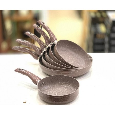 قلاية جرانيت 24 سم من Dokum Tava مع نظام توزيع حرارة