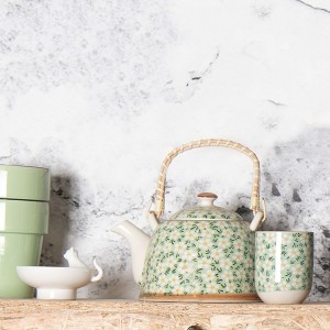 ابريق شاي بورسلان مع غطا ملونRC56/7 ابريق شاي بورسلان مع غطا ملونRC56/7