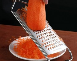 مبشرة اجبان وخضار مستطيل ستانلس مع يد وفرشاي HONGSHISHENG مبشرة اجبان وخضار مستطيل ستانلس مع يد وفرشاي HONGSHISHENG