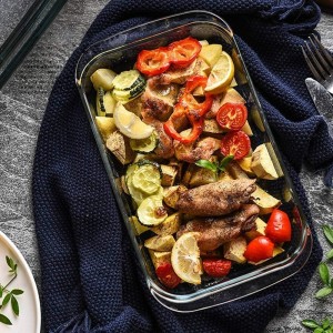 طقم بايركس قطعتين مستطيل 1.6 لتر + 3.0 لتر طقم بايركس قطعتين مستطيل 1.6 لتر + 3.0 لتر