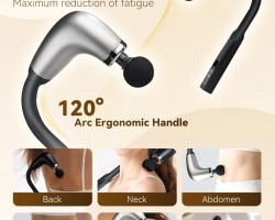 ماكينة فرد مساج شكل عصا مع 4 رؤوس شحن USB من FASCIAL GUN ماكينة فرد مساج شكل عصا مع 4 رؤوس شحن USB من FASCIAL GUN