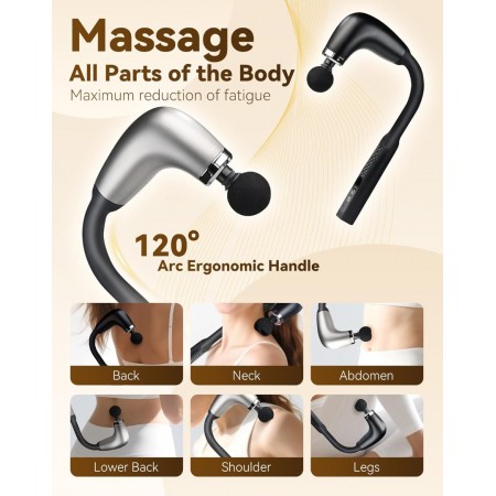 ماكينة فرد مساج شكل عصا مع 4 رؤوس شحن USB من FASCIAL GUN ماكينة فرد مساج شكل عصا مع 4 رؤوس شحن USB من FASCIAL GUN