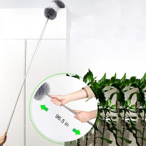 عسافة ناعم خيطان قطن ابيض - سكني رمزور مع عصا معدن قابل للتمدد والطي عسافة ناعم خيطان قطن ابيض - سكني رمزور مع عصا معدن قابل للتمدد والطي