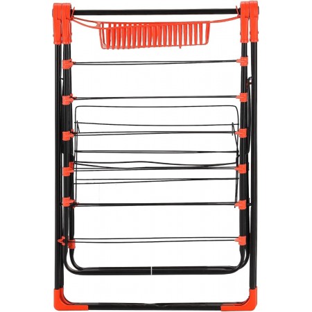 منشر غسيل طبقة واحدة ملون - اسود بلاستيك ثقيل GM-1 al-1003