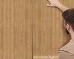 رول تلزيق للاثاث والجدران والكتب المدرسية والاعمال الخشبية مقاس 50 سم × 500 سم