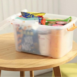 طبروير بلاستيك شفاف 2 لتر محكم الاغلاق مع يد تبروير