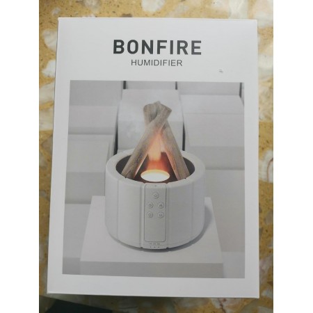 مبخرة الكترونيه شكل الحطب مع ريموت Bonfire H9 250 ml