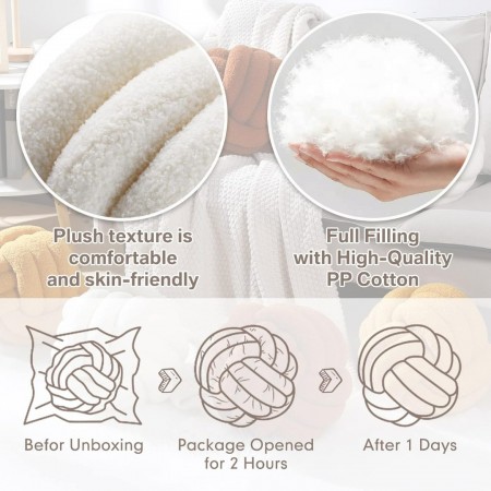 طابة مجدول جدلة مصوف لون افوايت سكري قطر 30 سم AF085-1B طابة مجدول جدلة مصوف لون افوايت سكري قطر 30 سم AF085-1B