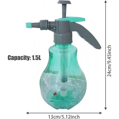 مرش/ بخاخ ماء شكل اجاصة اليدوي - 1.5 لتر (0.4 جالون) مرش/ بخاخ ماء شكل اجاصة اليدوي - 1.5 لتر (0.4 جالون)