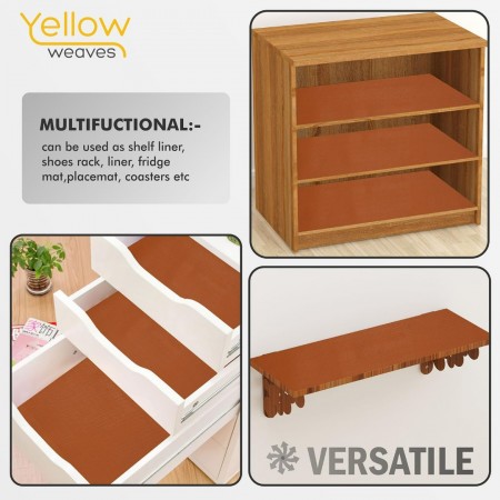 رول رفوف ثلاجة / خزانة 45 × 500 سم ضد العفن والبكتيريا والسوائل