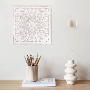 كوستر ديكور مربع 30 × 30 سم مزخرف اسلامي بيج كوستر ديكور مربع 30 × 30 سم مزخرف اسلامي بيج