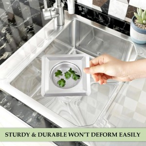 مصفاه مجلى ستانليس مربعة11سم