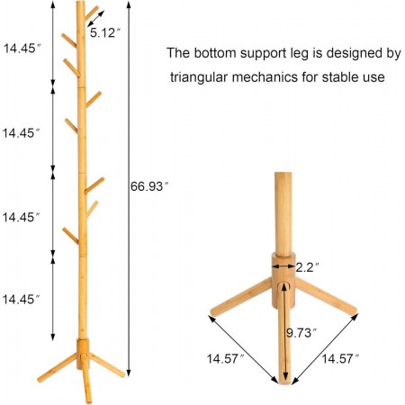 شماعة 180سم ملابس خشبي / ابيض 8 عين شماعة 180سم ملابس خشبي / ابيض 8 عين