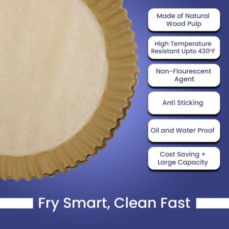 ورق بطاطا مدور قطر 16 سم - ارتفاع 4.5 سم عدد 50 قطعة