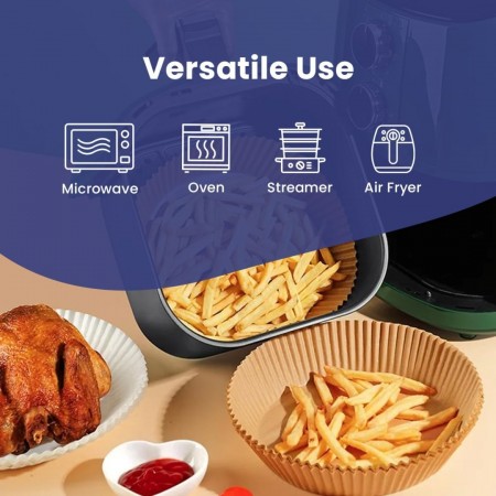 ورق بطاطا مدور قطر 16 سم - ارتفاع 4.5 سم عدد 50 قطعة