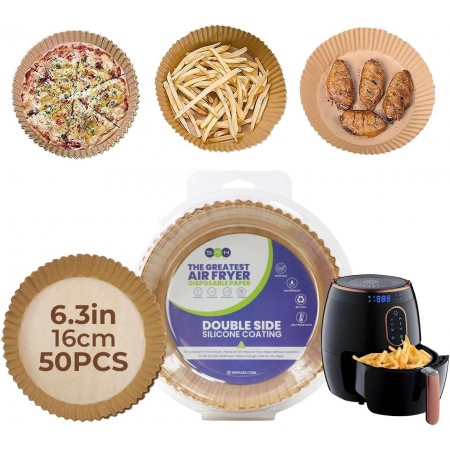 ورق بطاطا مدور قطر 16 سم - ارتفاع 4.5 سم عدد 50 قطعة