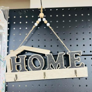 علاقة مفاتيح خشب HOME 3 عيون علاقة مفاتيح خشب HOME 3 عيون