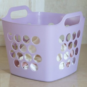 سلة غسيل سيلكون ملون مربع حجم صغير