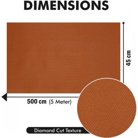 رول رفوف ثلاجة / خزانة 45 × 500 سم ضد العفن والبكتيريا والسوائل