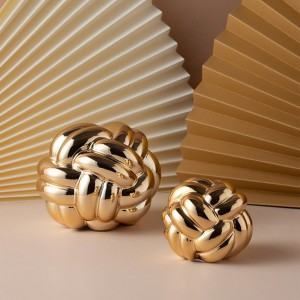 سكرية / مضيفة / تمرية زجاج غطا بيضاوي قبة مع صحن مدور 