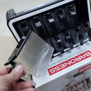 طقم ستاند بهارات اكريليك طابقين 12 قطعة