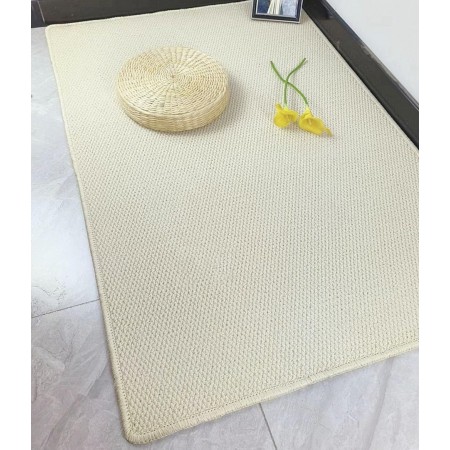  150 × 200 سم اوفوايت سجاد قطن بابلز شانيل حبيبات بابيلز