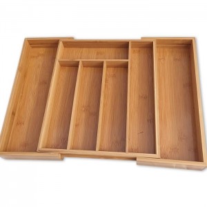 منظم جوارير خشب بامبو 35×25 سم NOON