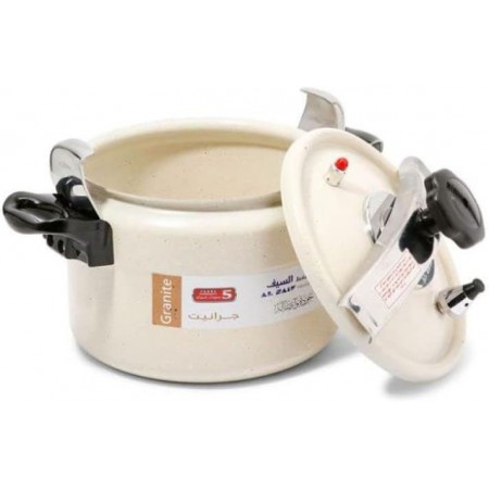 طنجرة ضغط جرانيت 8 لتر ابيض WNB803-8