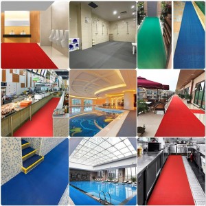 رول زكزاك 8 ملم عرض 120 سم يباع بالمتر - رول ارضية مانع للتزحلق زقزاق