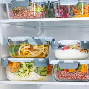 طقم علب حفظ طعام طبروير مدور زجاج غطا اكريليك 3 قطع طقم علب حفظ طعام طبروير مدور زجاج غطا اكريليك 3 قطع